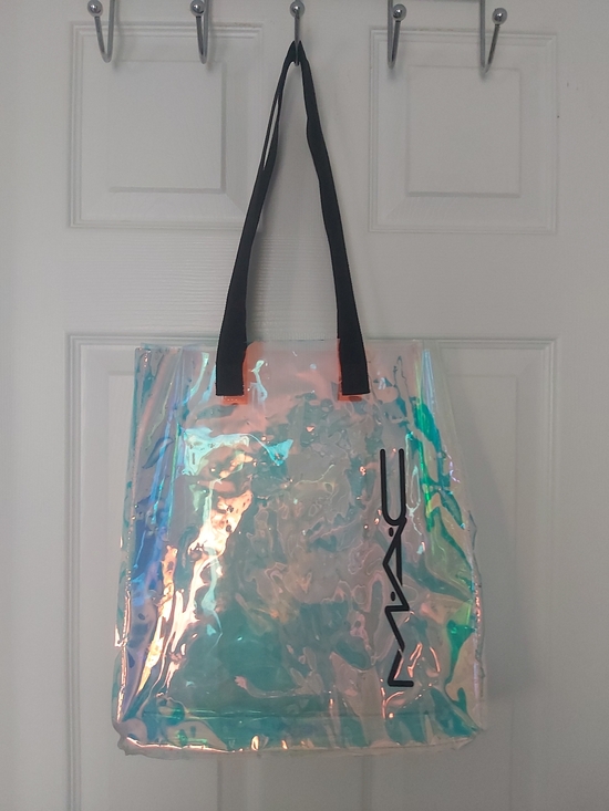 MAC Cosmetics Handbags - MAC Cosmetics Iridescent Holographic Tote Bag in Multi